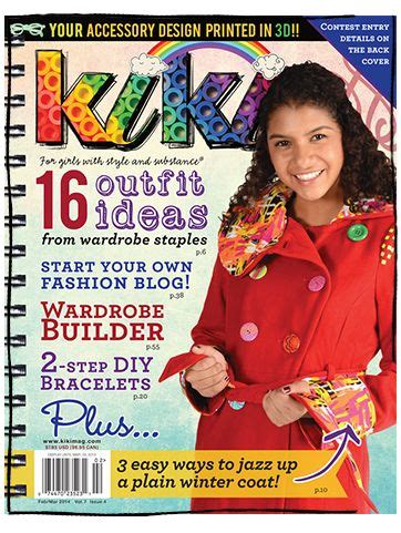 Choosing a selection results in a full page refresh. Kiki Magazine - DIY fashion for tween girls | Children's ...
