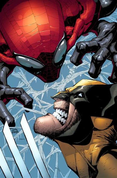 Superior Spider Man Vs Wolverine By Ryan Stegman Marvel Comic Books