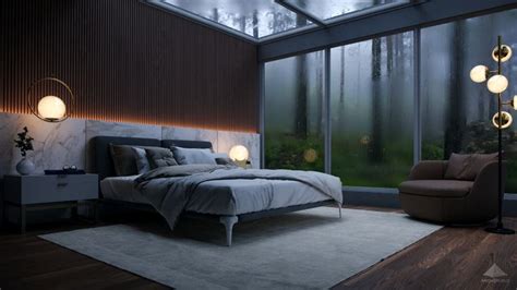Forest Bedroom On Behance Forest Bedroom Dream Home Design Bedroom