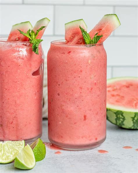Watermelon Smoothie Recipe Plant Based Rd
