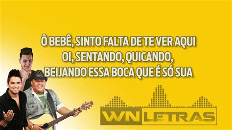 Letra Não Fala Não Pra Mim