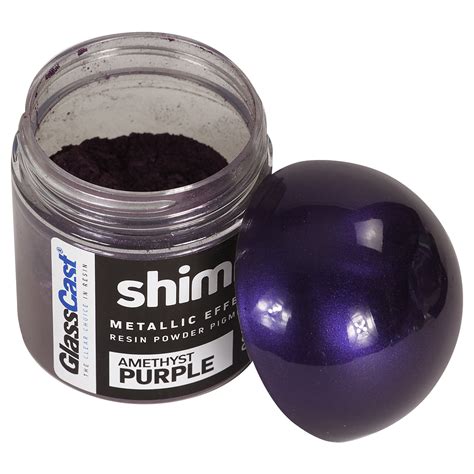 Amethyst Purple Shimr Metallic Effect Pigment Powder For Epoxy Resin