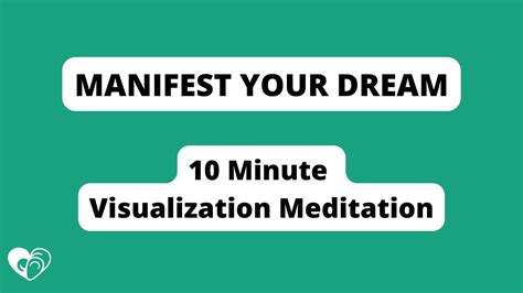 10 Minute Visualization For Success Live Your Best Life Youtube