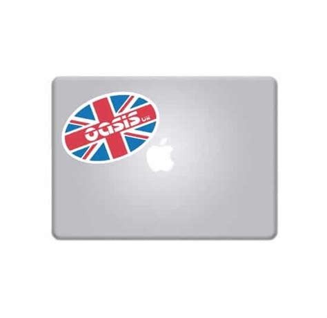 Oasis Uk Band Full Color Laptop Band Sticker Custom Made In The Usa