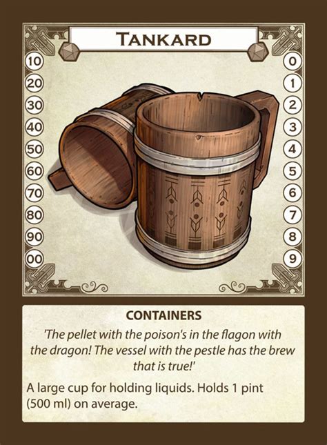 Artstation Item Cards Containers 03 Michael Fitzhywel Dungeons