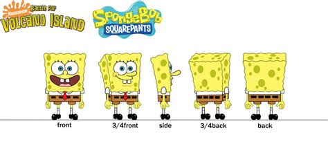 Pin By Pirateduciel On Turnarounds Spongebob Character Design Character