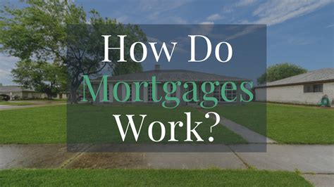 How Do Mortgages Work — Doorvest Blog