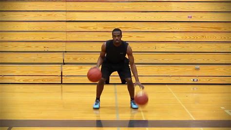 Basketball Dribble Drill Two Ball Drill Alternating Double Dribble