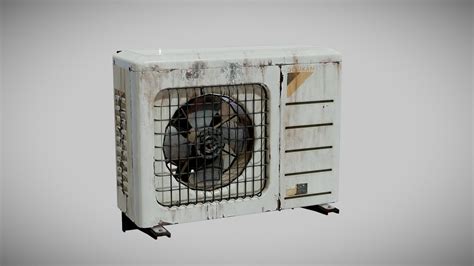 Air Conditioner Outdoor Unit Buy Royalty Free 3D Model By FaceTheEdge