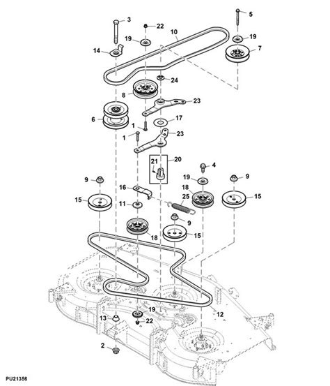 John Deere X380 Parts Diagram