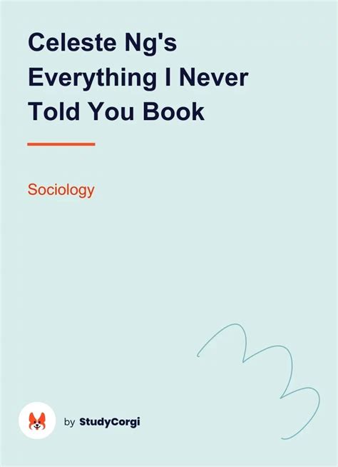 Celeste Ng S Everything I Never Told You Book Free Essay Example