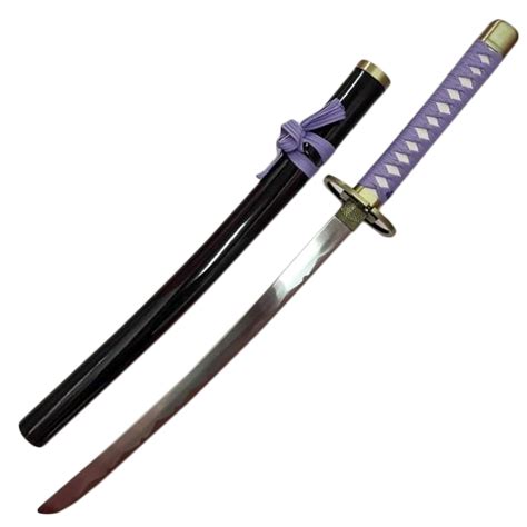 Bleach Gin Ichimaru Purple Wakizashi Knives And Swords Specialist