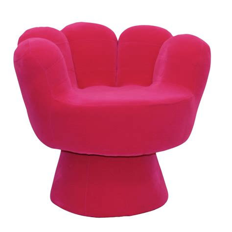 Perfect for a quick lounge, read or nap, this chair is so comfortable you'll want to do everything in it! LumiSource Kids' Mitt Chair In Hot Pink - Beyond the Rack ...