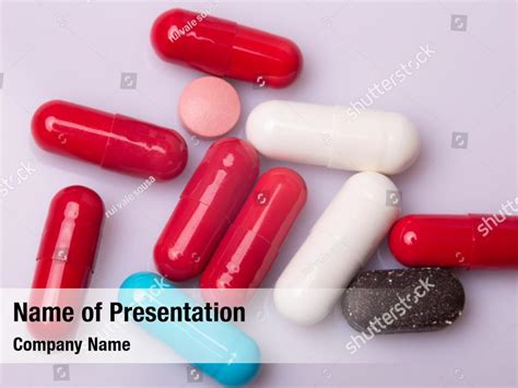 Different Pills And Drugs Powerpoint Template Different Pills And