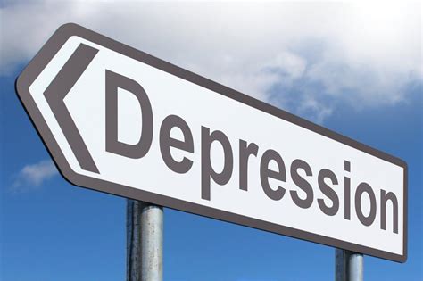 Depression Free Of Charge Creative Commons Highway Sign Image