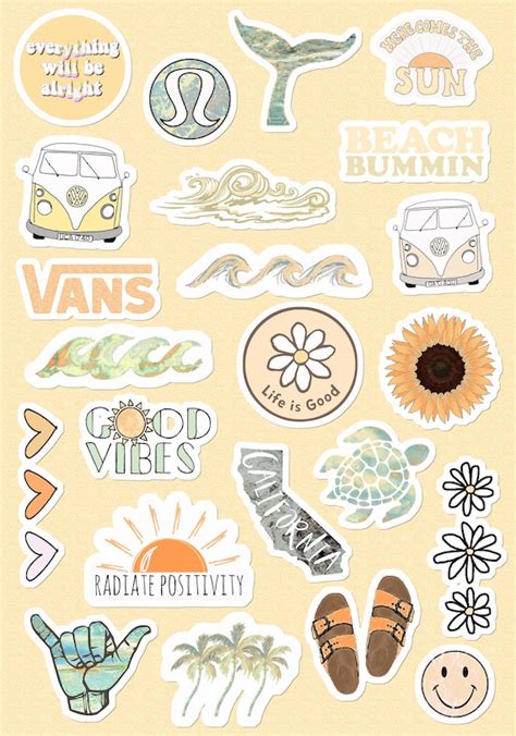 Pin By Kateac On Printable Vsco Stickers In 2019 Aesthetic Stickers