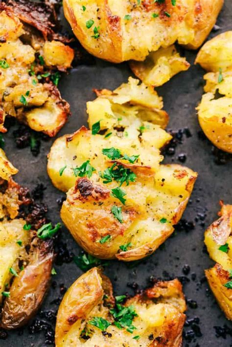 Garlic Ranch Smashed Potatoes The Recipe Critic