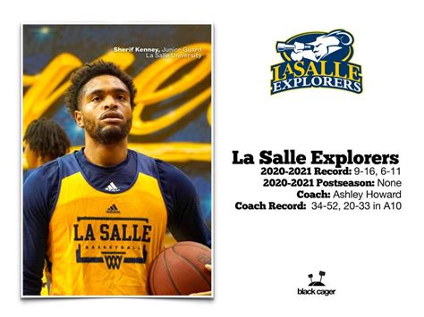La Salle University Basketball Season Preview The Black Cager