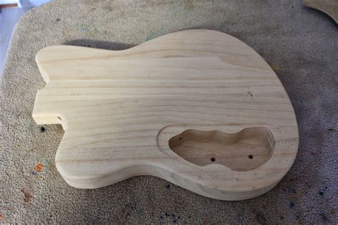 Guitar Kit Builder Scratch Pine Toronado Routing Complete