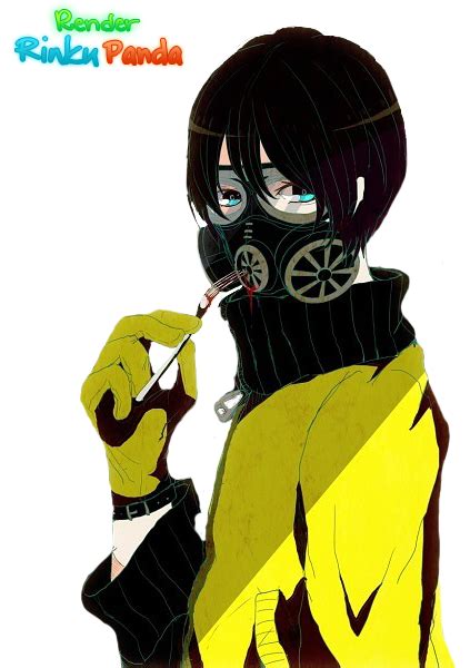 Gas Mask Render Anime By Rinkupanda On Deviantart