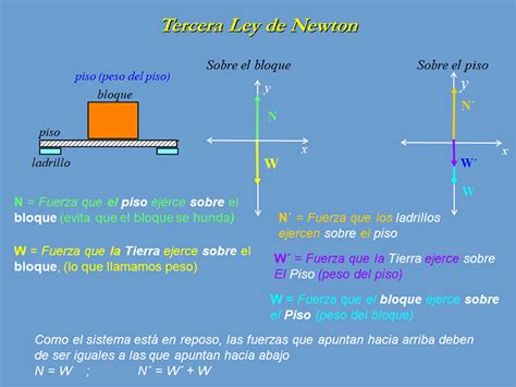 Ejemplos Sobre La Tercera Ley De Newton Colección De Ejemplo