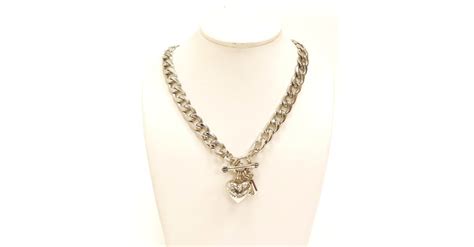 Juicy Couture Necklaces Silvery Steel Ref29635 Joli Closet