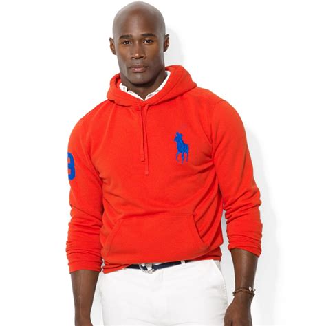 Lyst Ralph Lauren Polo Big And Tall Big Pony Beach Fleece Pullover