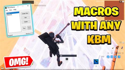 How To Get Macros On Any Keyboard And Mouse In Fortnite Chp 3