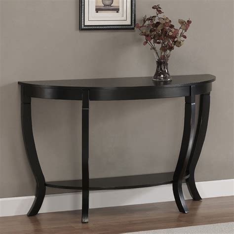 Some tables have shelves only, others have drawers, and the best sofa table must be handy. Lewis Distressed Black Sofa Table - Contemporary - Console ...