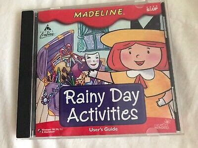 Madeline Rainy Day Activities Creative Wonders Cd Rom Pc Mac Ebay