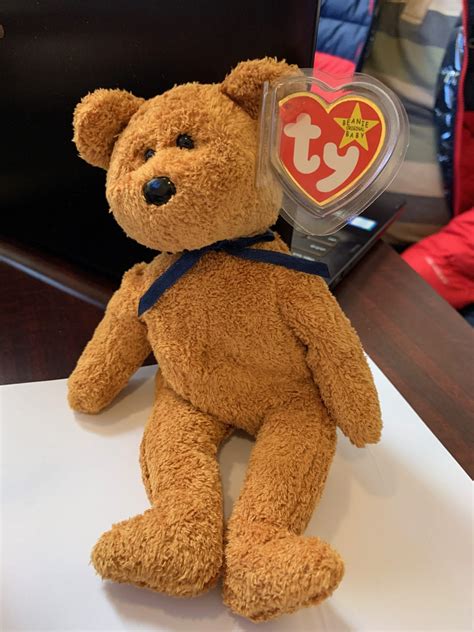 Ty Beanie Baby Fuzz Bear Errors Ebay