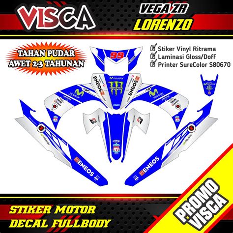 Kumpulan foto modifikasi vega r new standar dan simple via www.vegafans.com. Decal Vega Zr / Decal Vega Zr Full Body Stiker Vega Zr Full Body Movistar Motogp Lazada ...