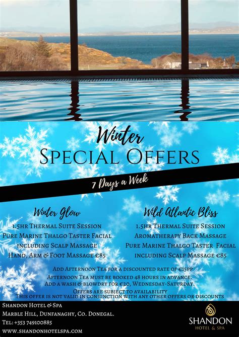 Special Offers - Shandon Hotel