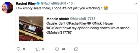 Rachel Riley Twitter Countdown Star Teases Contestant In Awkward