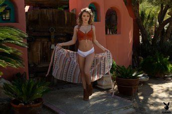 Sensual Playboy Model Alice Antoinette Strips Nude Photos