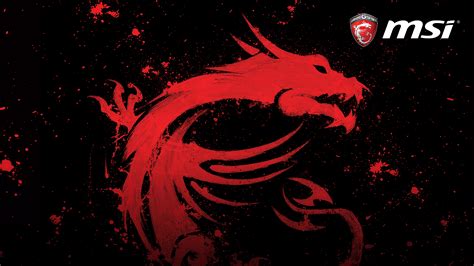 MSi Dragon Logo Badge 4K #2876