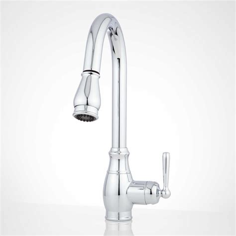 Maybe there's a drip that developed. Withrow Single-Hole Pull-Down Kitchen Faucet - Kitchen
