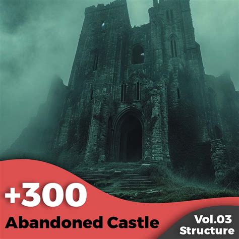 Artstation 300 Abandoned Castle 4k Vol03