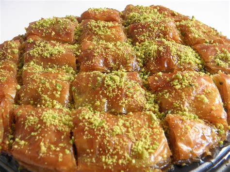 Pistachio Baklava A Turkish Dessert Baklava Turkish Desserts