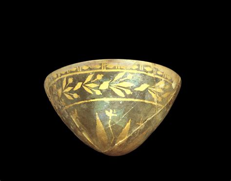 Gold Glass Bowl Corning Museum Of Glass Corning Museum Of Glass Antique Glass Ancient