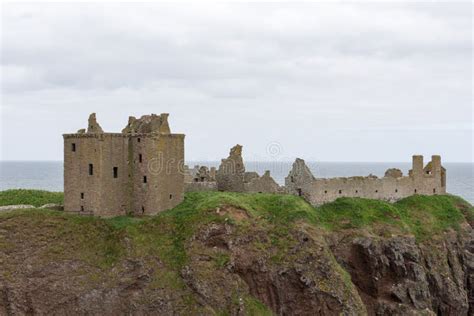 Dunnottar Castle In Stonehaven Aberdeen Scotland Uk Stock Photo