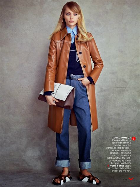 Smartologie Sasha Pivovarova For Vogue Us October 2014