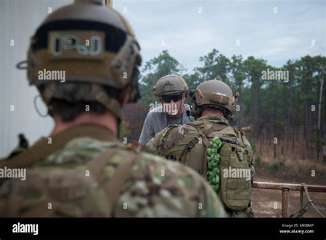 Special Tactics Airmen With The 26th Special Tactics Squadron Prepare