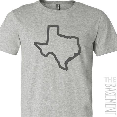 Texas Shirt State Of Texas T Shirt Choose Any State Shirt Etsy