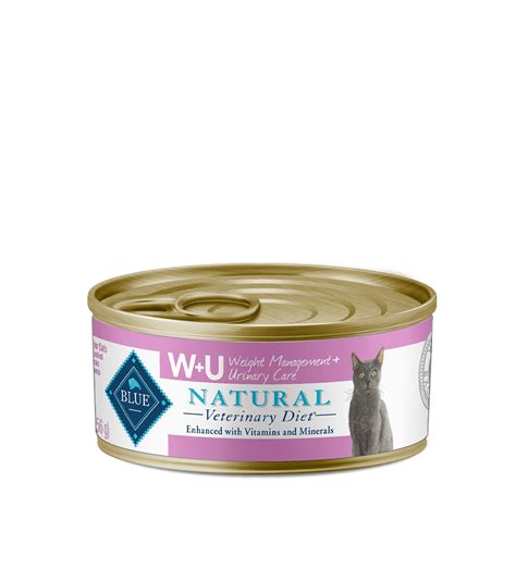 The best wet cat food for urinary health should be protein rich, low or no carbohydrates or other 'additives' such as fruit or vegetables. BLUE Natural Veterinary Diet™ - WU Weight Management ...