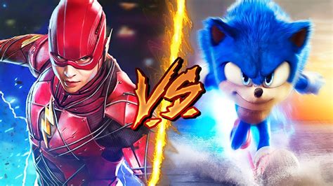 Sonic Vs Flash Battle Arena Dceu Sonic The Hedgehog 2 Danco Vs