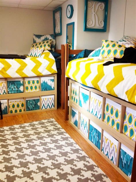 The Domestic Curator How To Design A Dorm Room Bed