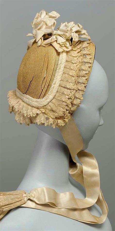 Wedding Bonnet Ca 1865 Museum Of Fine Arts Boston Victorian Hats