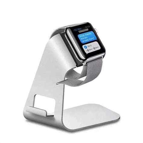 New Universal Smartwatch Holder Stand Charger Dock For Apple Watch For Iwatch 42mm 38mm Aluminum