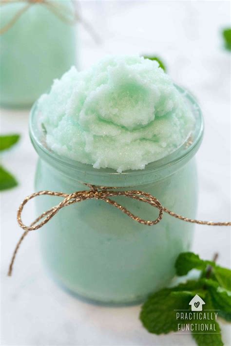 Homemade Mint Sugar Scrub Recipe